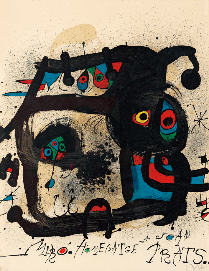  胡安·米罗 Joan Miró ——米罗海报展作品1